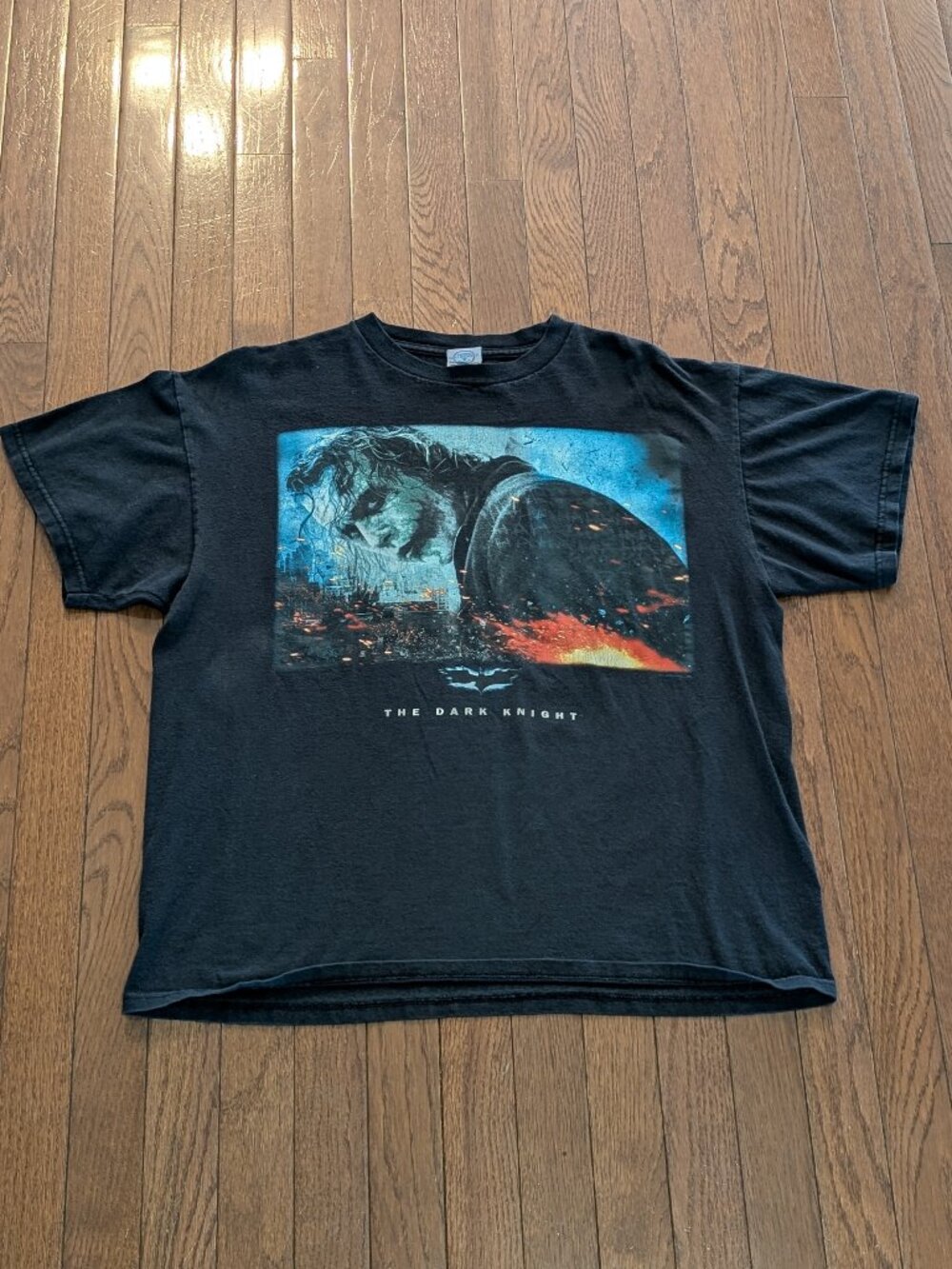 2008 The Dark Knight Promo Heath Ledger as the Joker T-Shirt - Size L